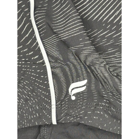 NWT Fabletics Women's Black Full Speed Mid-Rise Shorts Reflective Pockets XL - Picture 10 of 10
